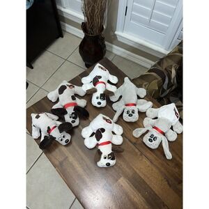 Vtg Pound Puppies Purries Plush Lot Tonka Toys 7" Stuffed Animals